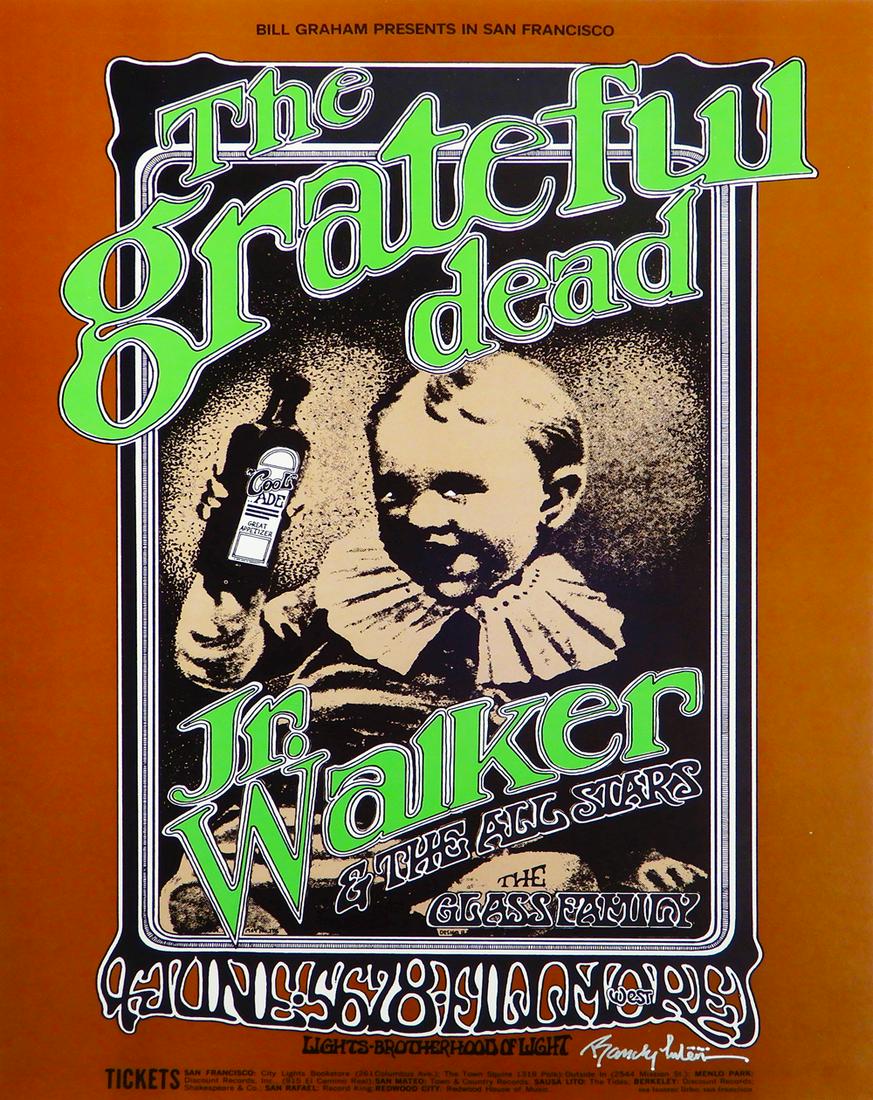 The Grateful Dead Fillmore West concert poster (1 of 2)