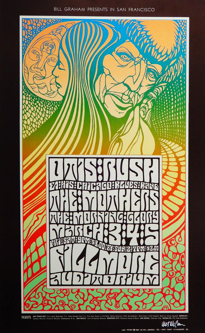 Otis Rush and His Chicago Blues Band Fillmore (1 of 2)