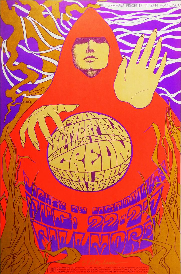 Paul Butterfield Blues Band Fillmore Auditorium concert (1 of 2)