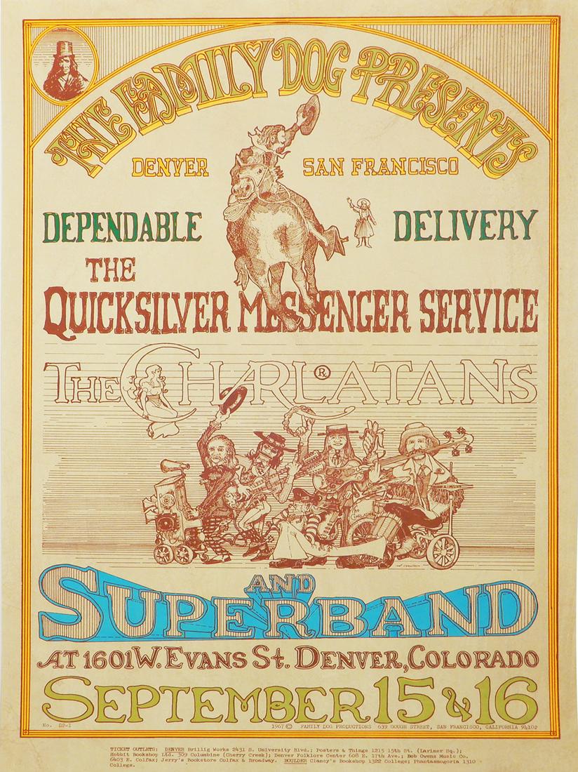 The Quicksilver Messenger Service "Haw Haw" 1601 West (1 of 1)