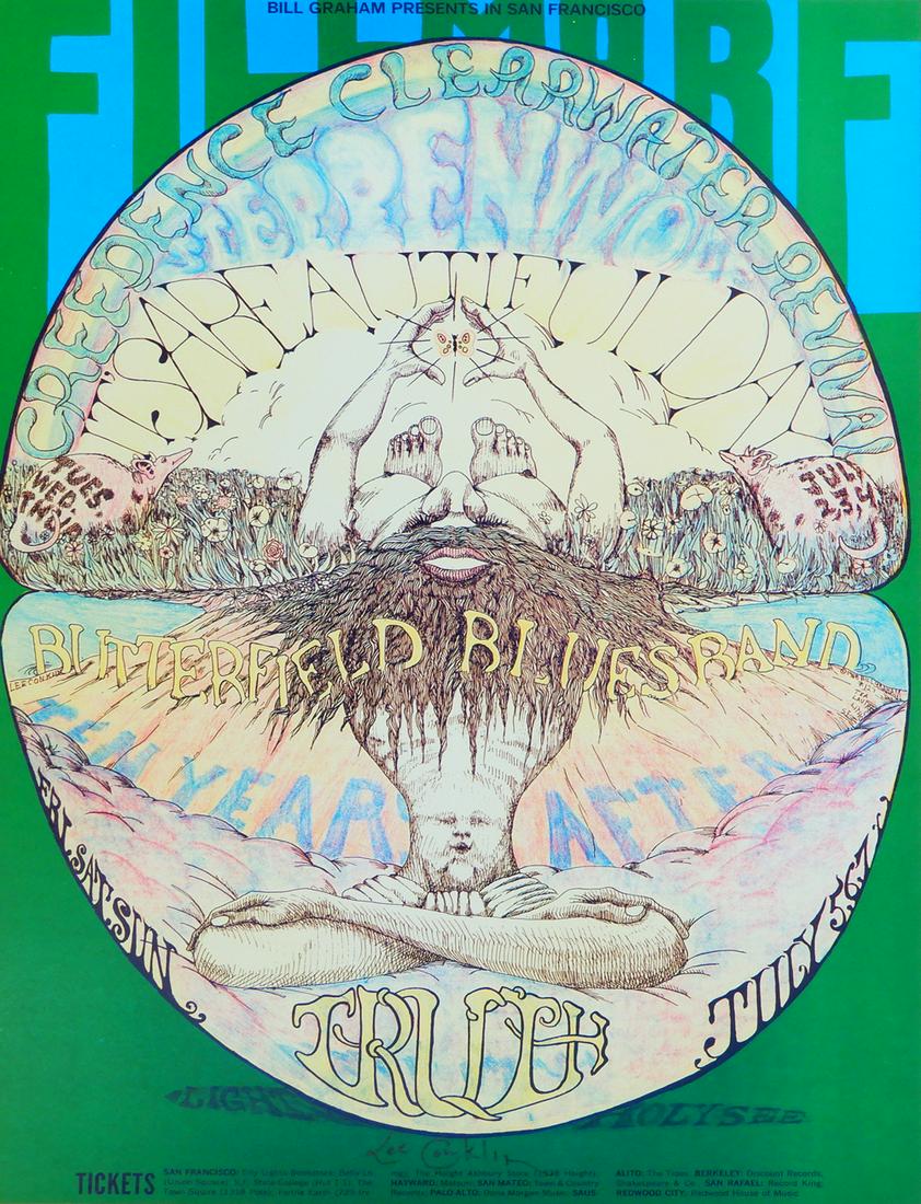 Creedence Clearwater Revival Fillmore Auditorium (1 of 2)