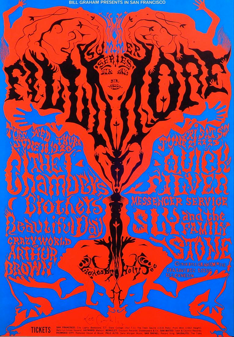 The Chambers Brothers Fillmore Auditorium concert (1 of 2)