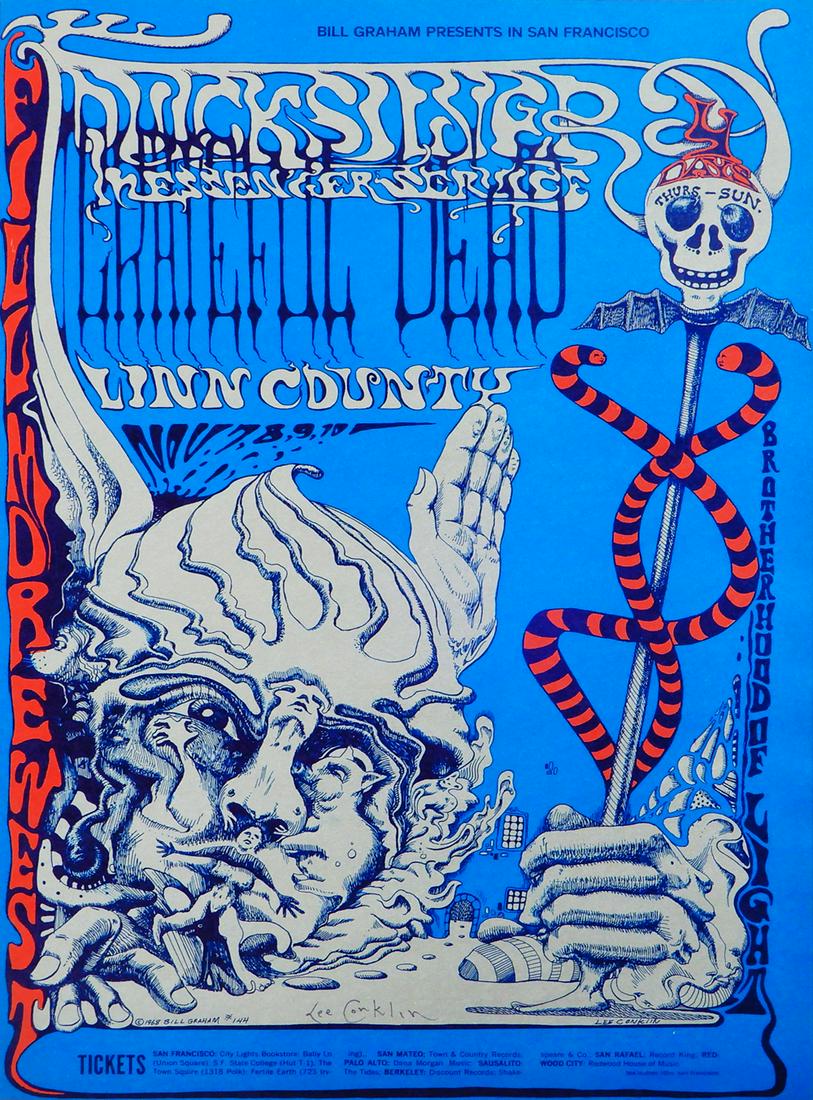 Quicksilver Messenger Service Fillmore West concert (1 of 2)