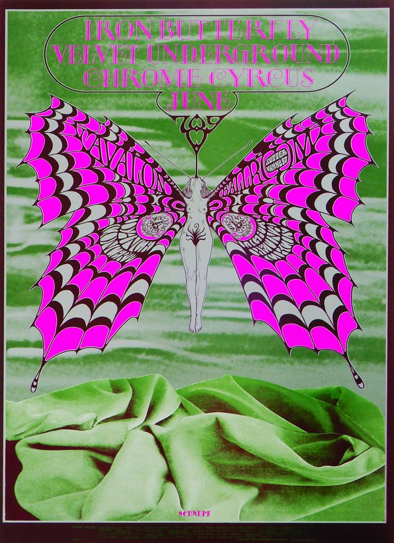 Iron Butterfly "Iron Butterfly"Avalon Ballroom concert (1 of 1)