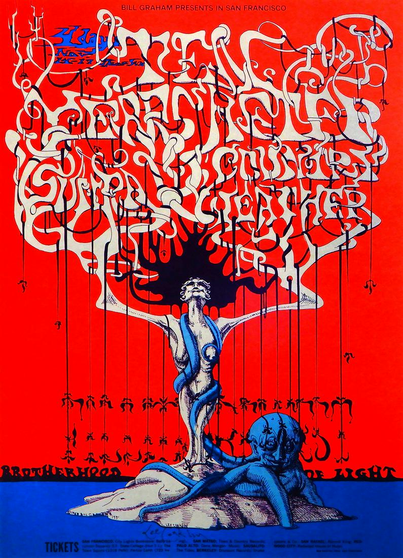 Ten Years After Fillmore West concert poster (1 of 2)