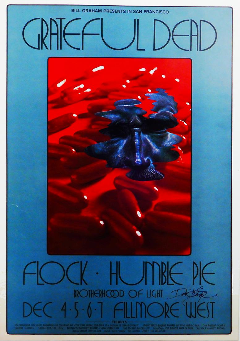 Grateful Dead Fillmore West concert poster (1 of 2)