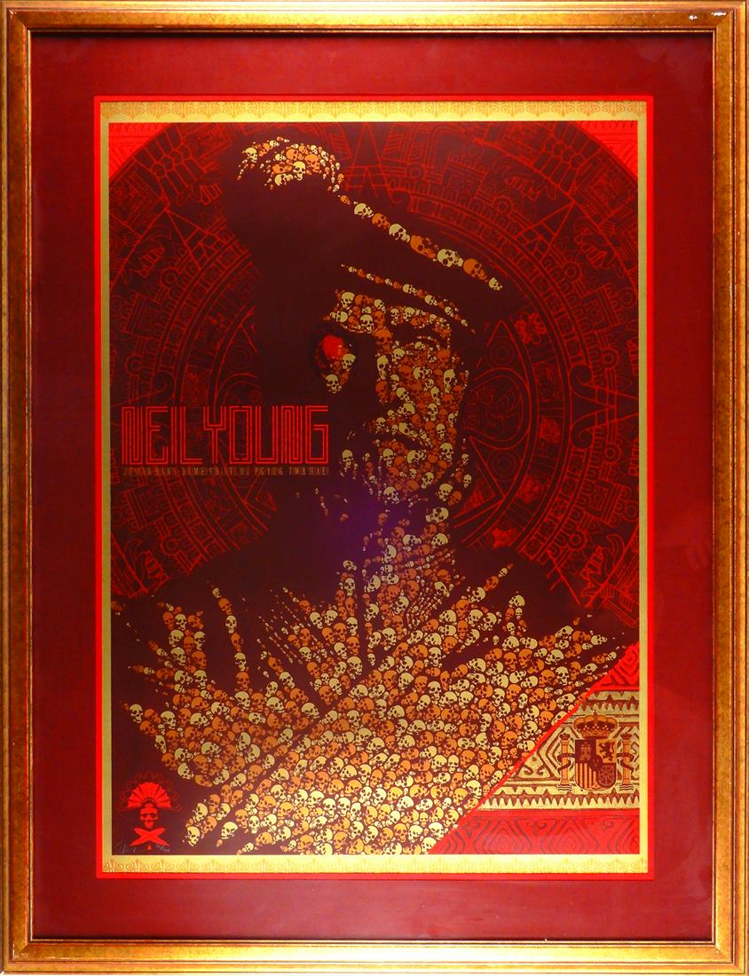 Neil Young "Upper Darby" Tower Theater concert poster (1 of 1)