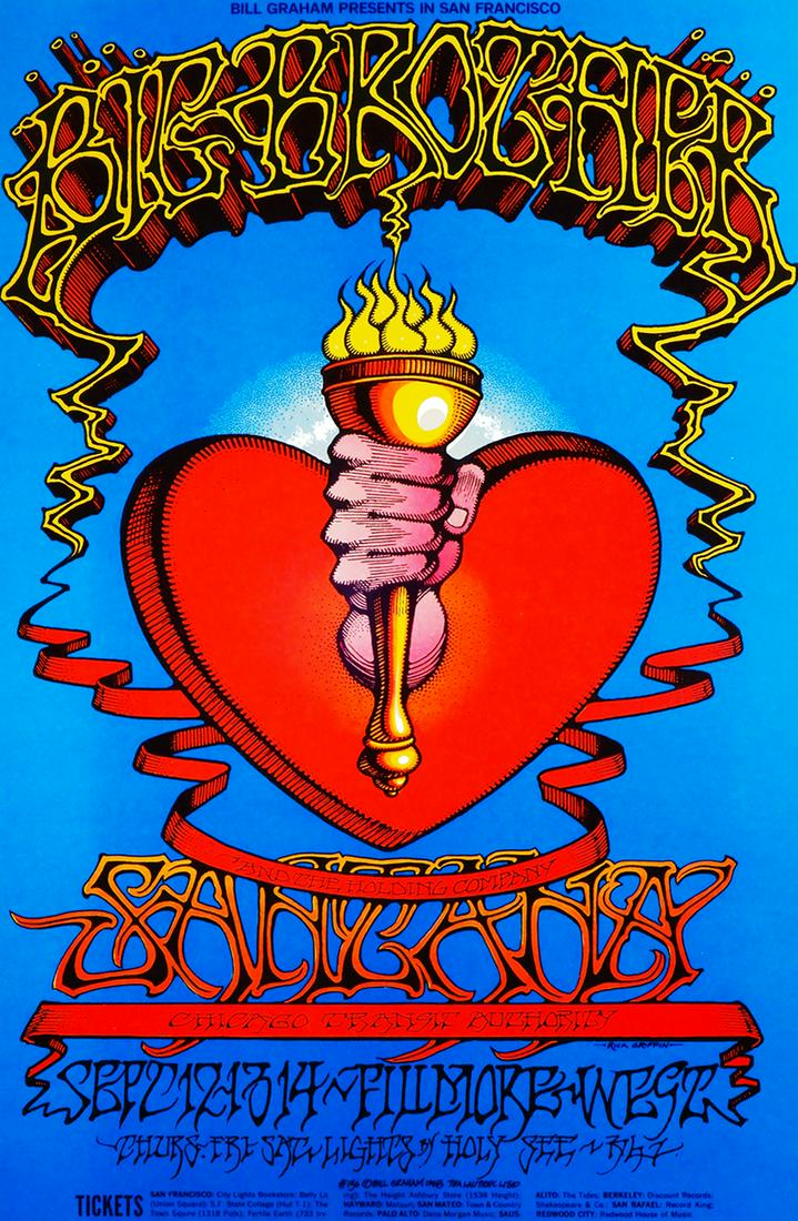 Big Brother and the Holding Company "Heart and Torch" (1 of 1)