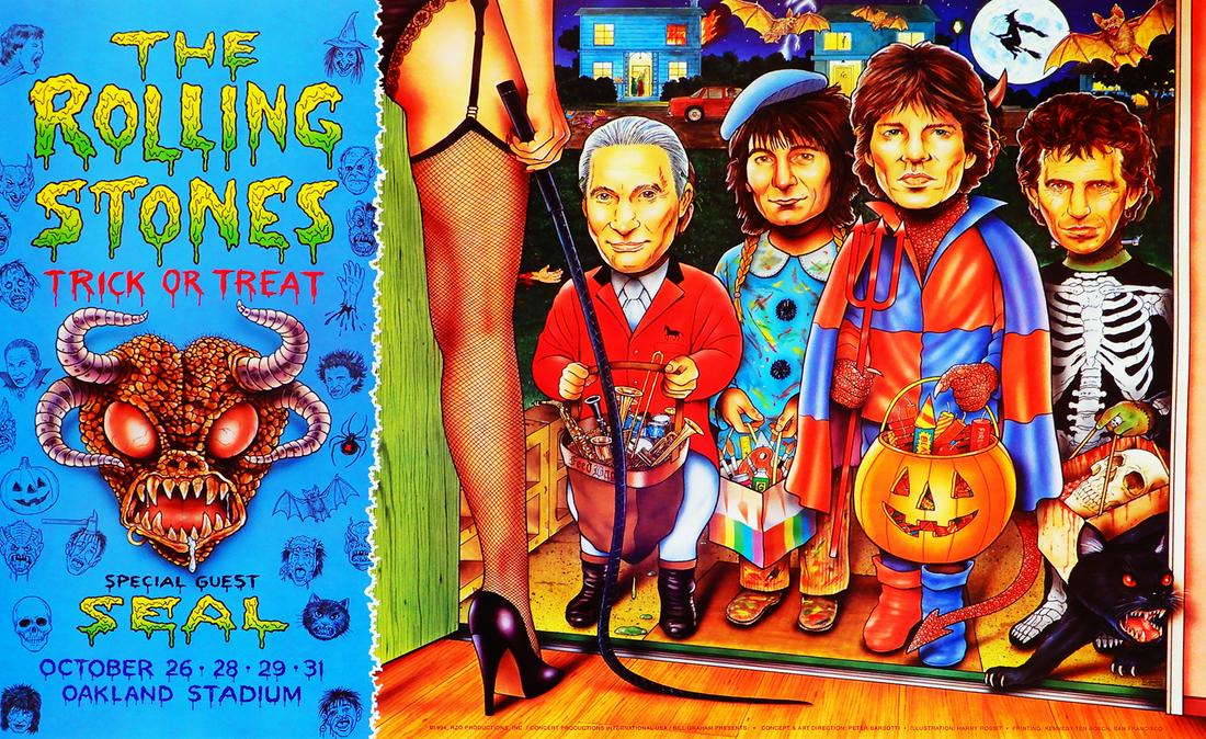 The Rolling Stones "Trick or Treat" Oakland Colliseum (1 of 1)