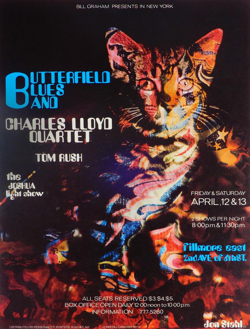 The Paul Butterfield Blues Band Fillmore East concert (1 of 1)