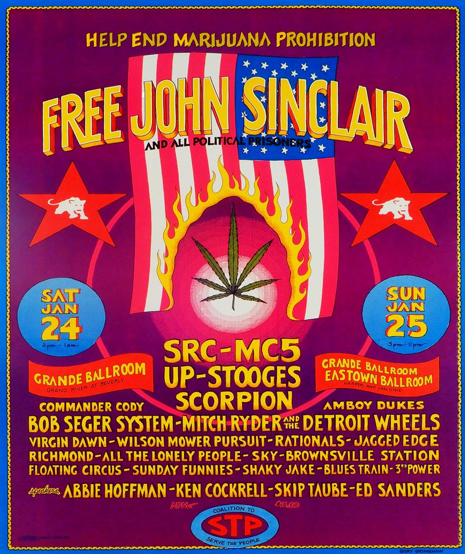 Help End Marijuana Prohibition Free John Sinclair and (1 of 1)