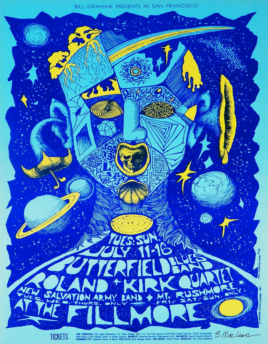 Butterfield Blues Band Fillmore Auditorium concert (1 of 2)