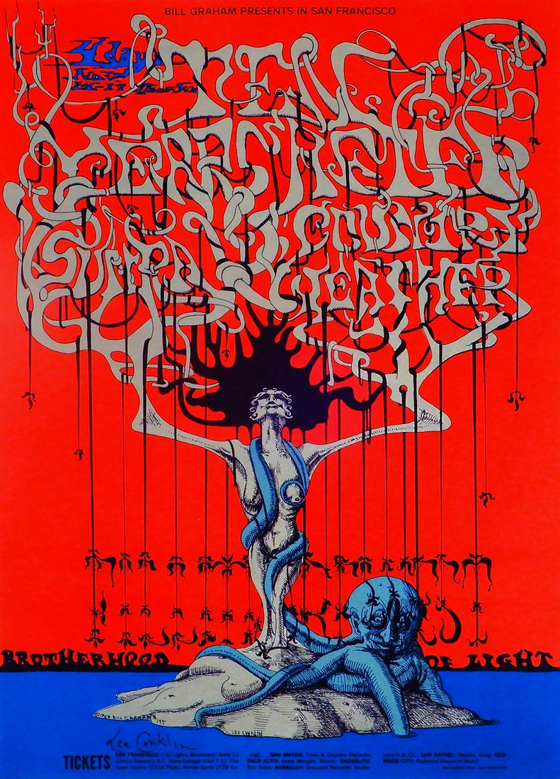 Ten Years After Fillmore West concert poster (1 of 2)
