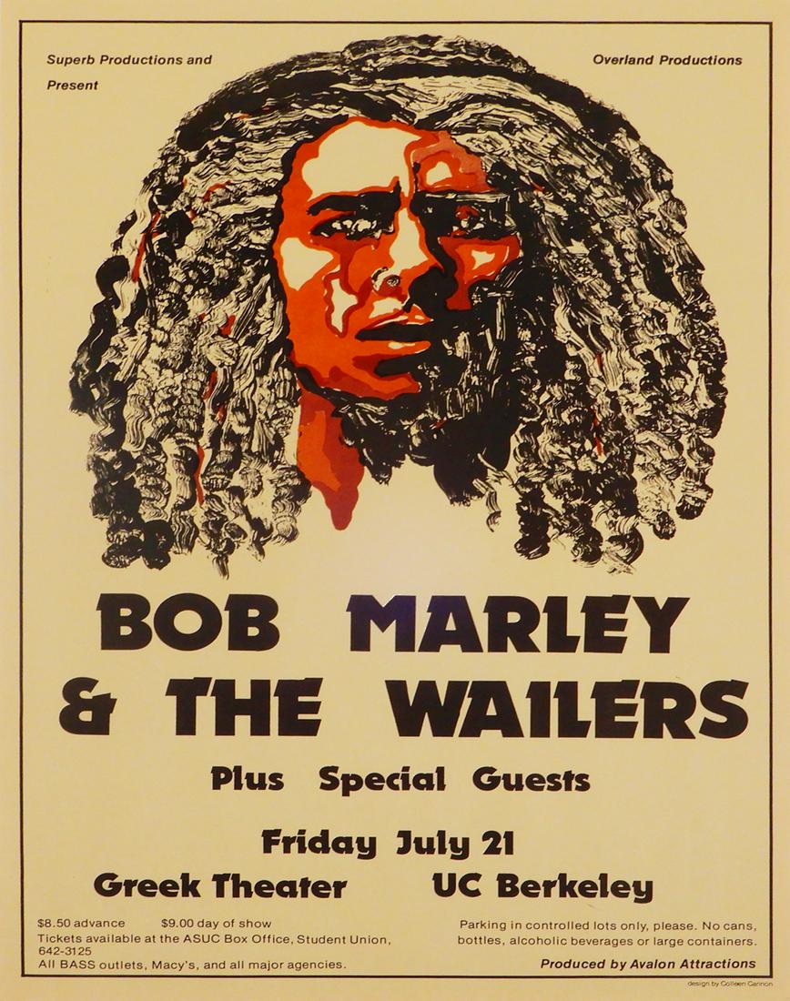 Bob Marley and The Wailers Greek Theater, UC Berkeley, (1 of 1)