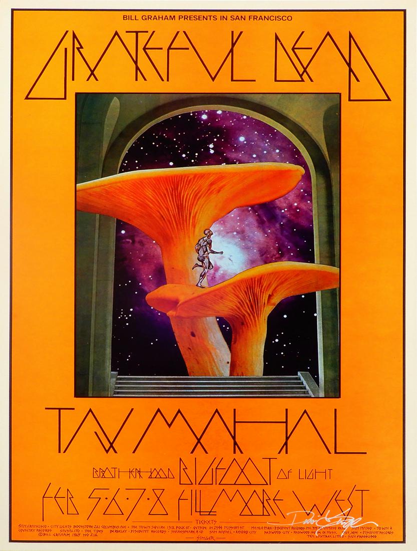 Grateful Dead Fillmore West concert poster (1 of 2)