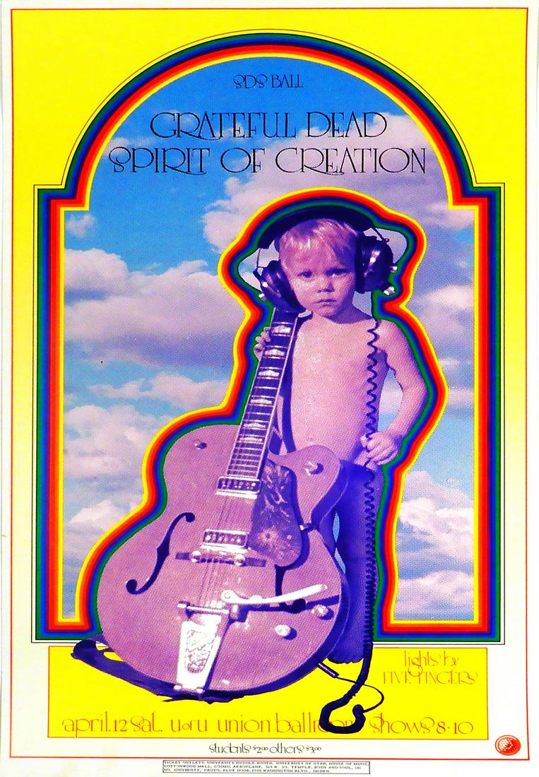 Grateful Dead SDS Ball University of Utah Union (1 of 1)