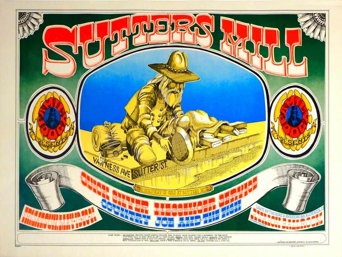 Quicksilver Messenger Service "Sutter's Mill" Avalon (1 of 1)