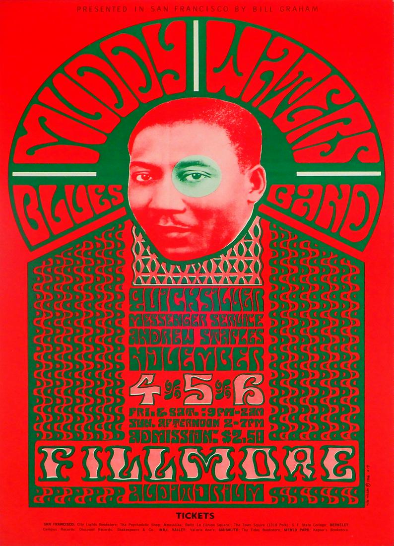 Muddy Waters Blues Band Fillmore Auditorium concert (1 of 1)