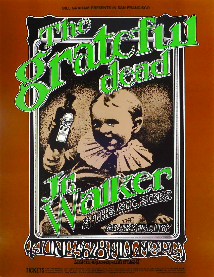The Grateful Dead Fillmore West concert poster (1 of 1)