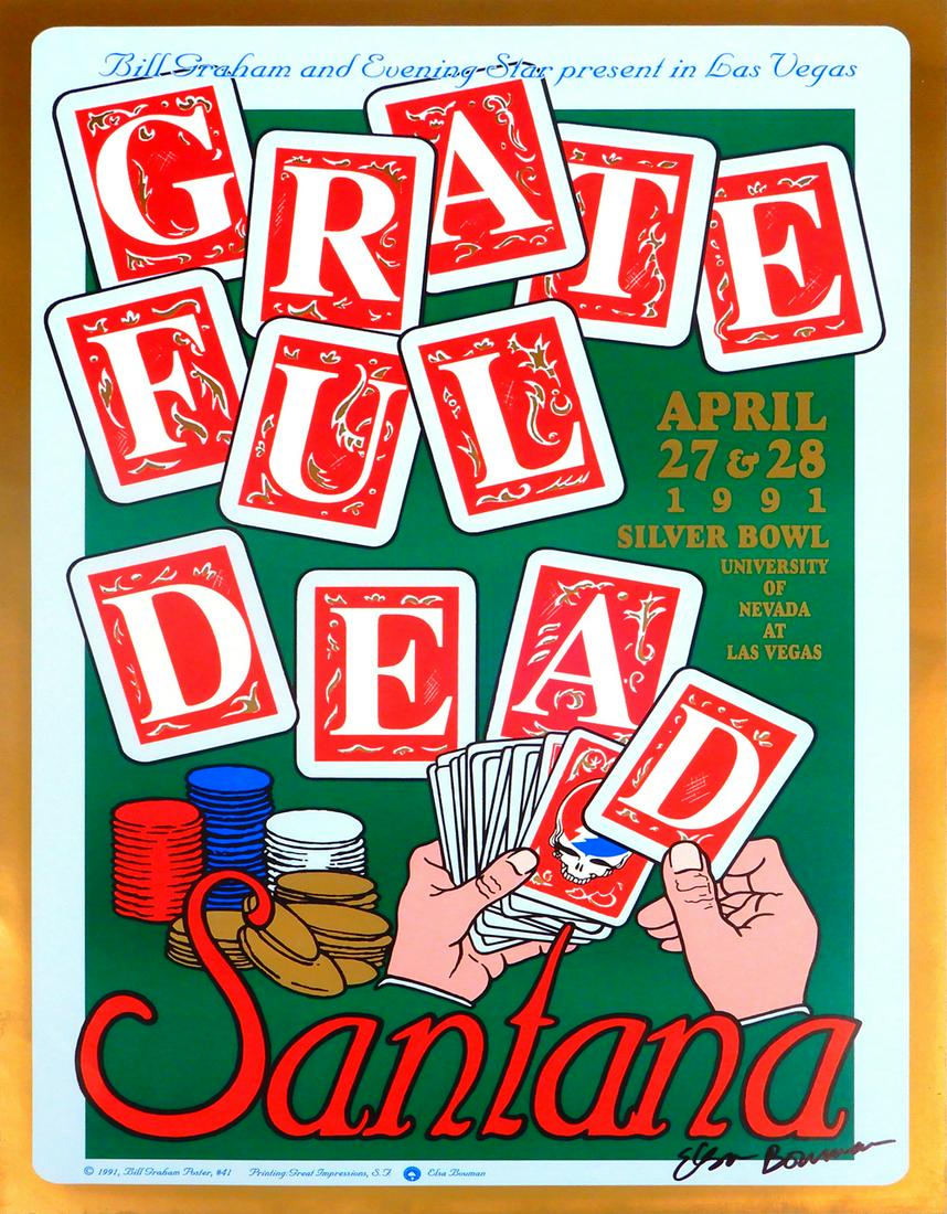 Grateful Dead Silver Bowl University of Nevada at Las (1 of 3)