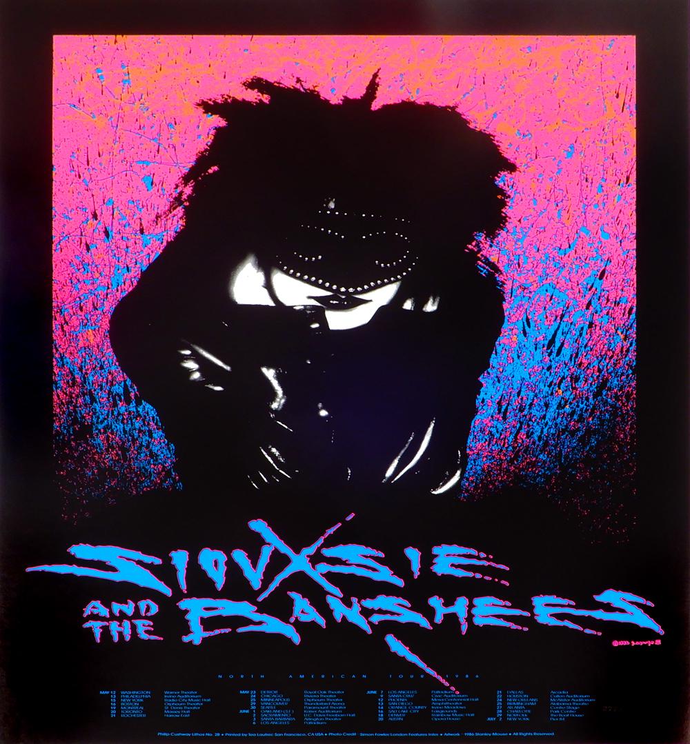 Siouxsie and the Banshees 1986 North American Tour (1 of 1)