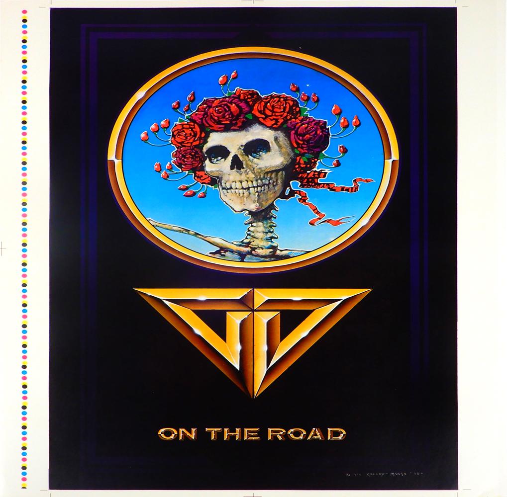 1978 Grateful Dead On The Road Tour concert poster (1 of 1)