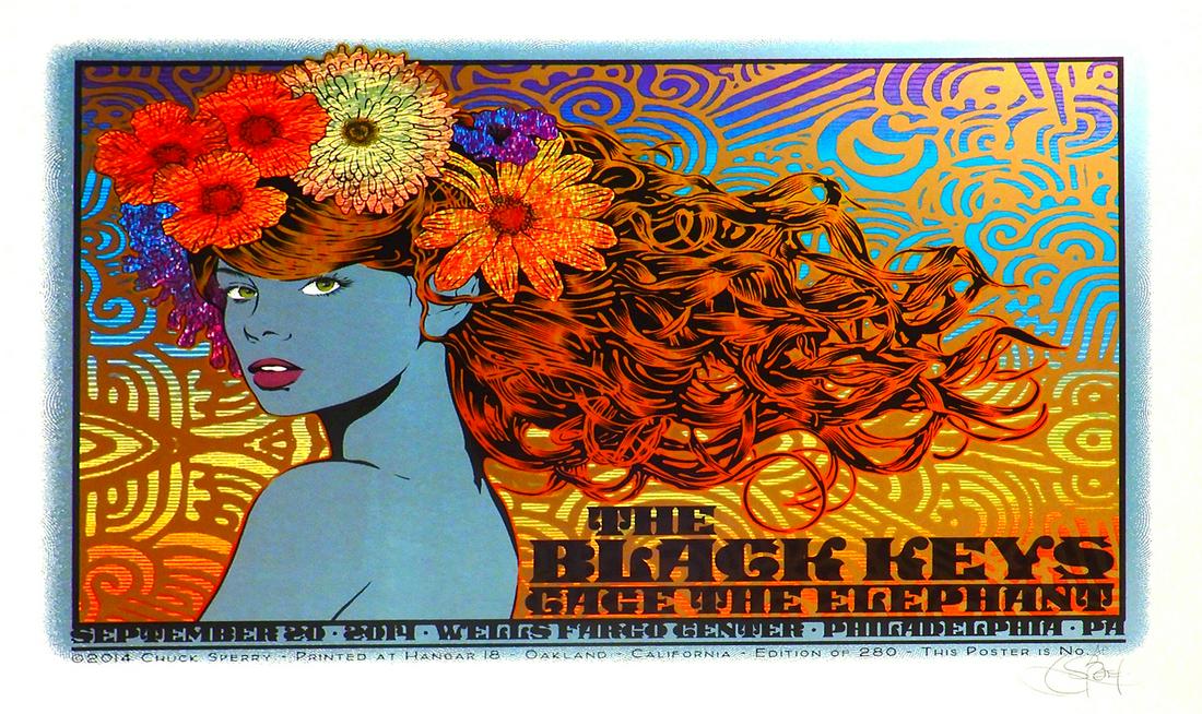 The Black Keys Wells Fargo Center Philadelphia, PA (1 of 2)