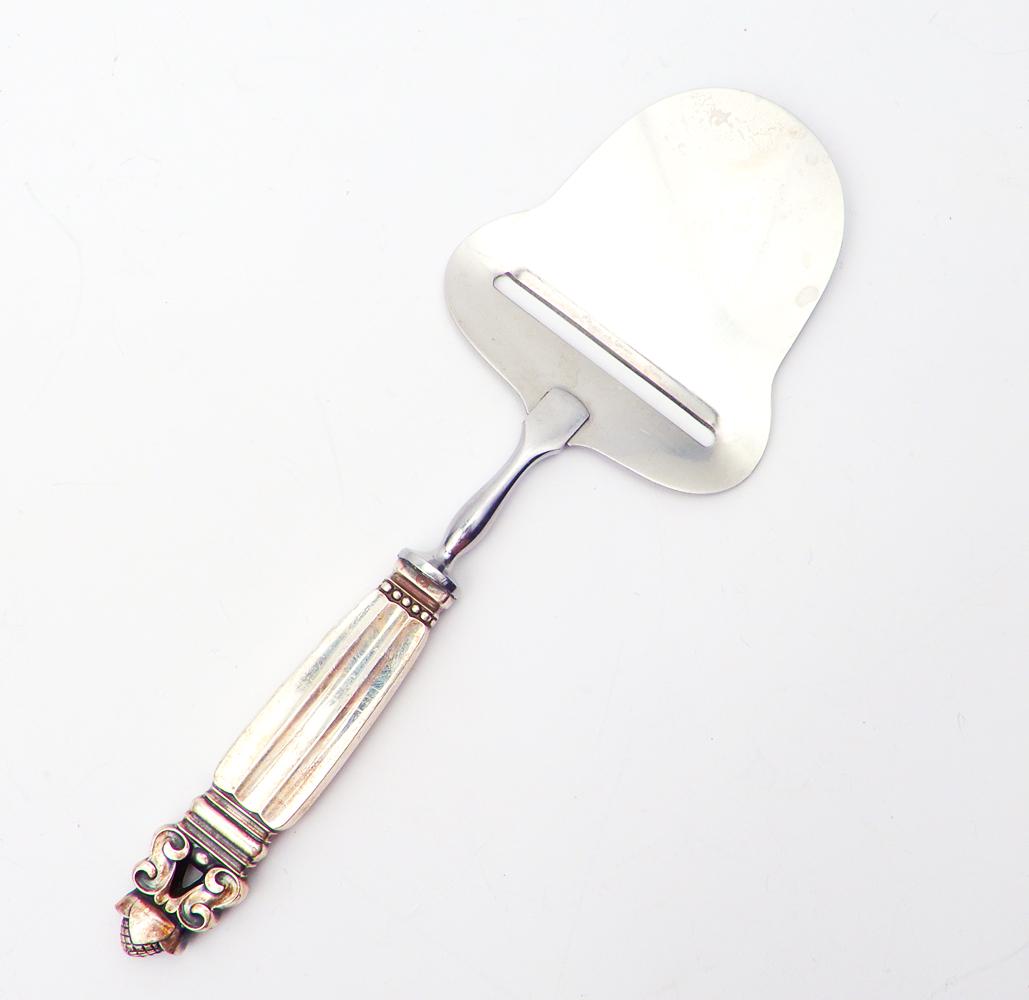 Georg Jensen sterling silver handled cheese plane (1 of 1)