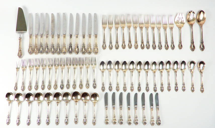 Lunt Sterling Silver Flatware Set