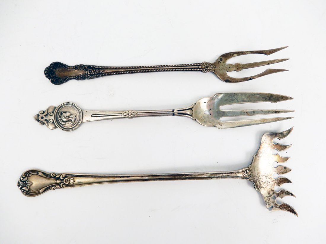 Three piece sterling silver forks grouping (1 of 1)