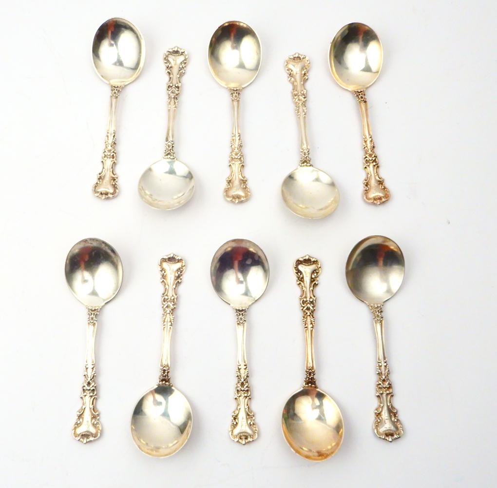 International sterling silver bouillon spoons (1 of 1)