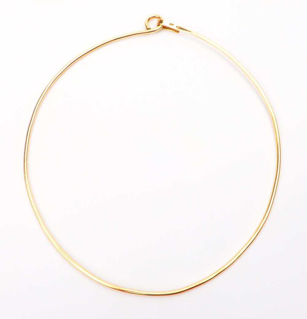 Handmade 14k gold collar necklace (1 of 2)