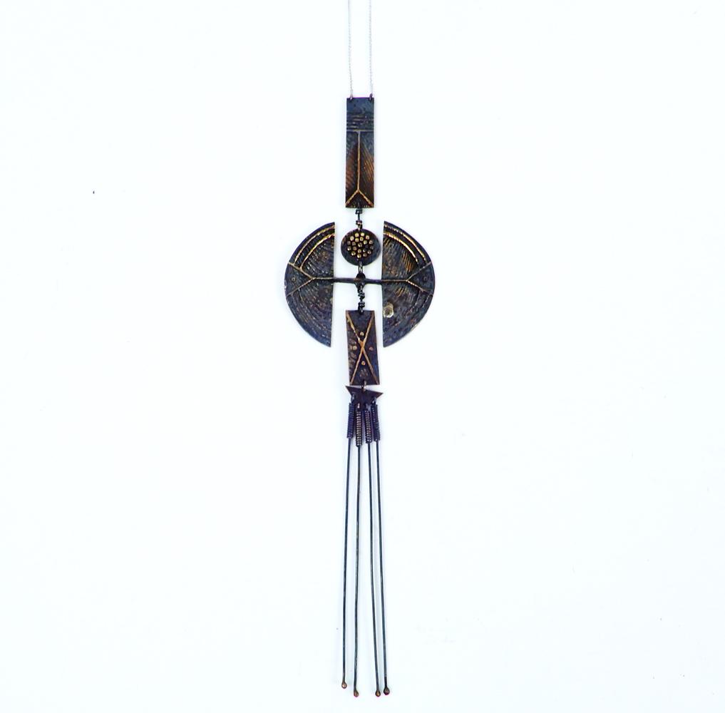 Sterling silver Modernist necklace (1 of 1)