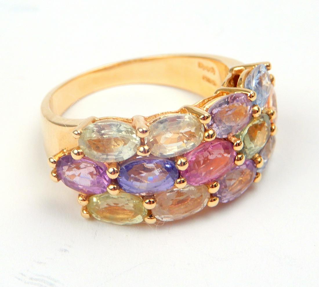 Dyach 14k gold gemstone ring (1 of 5)