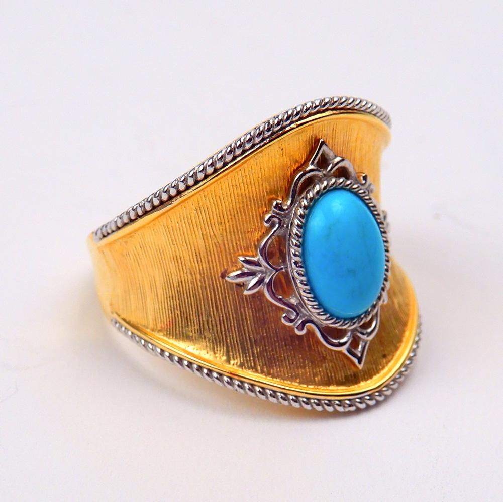 14k gold turquoise ring (1 of 4)