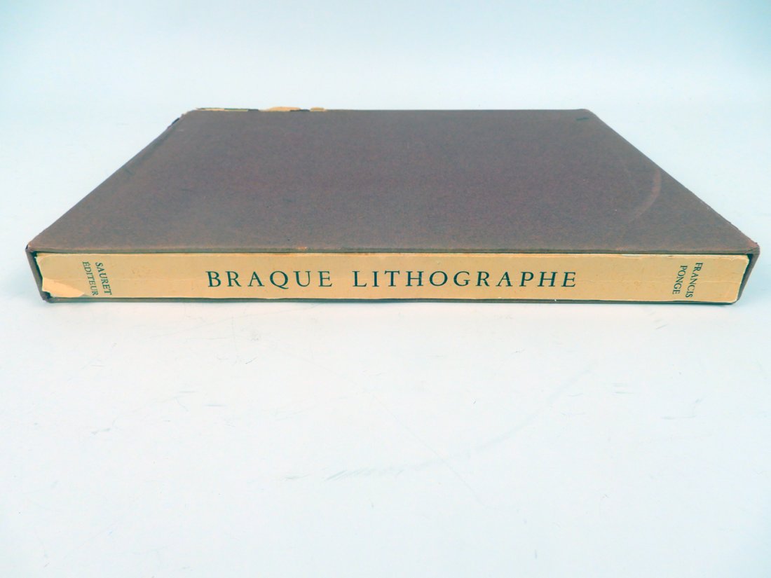 1963 Braque:Lithographie 1st ed. folio book (1 of 3)