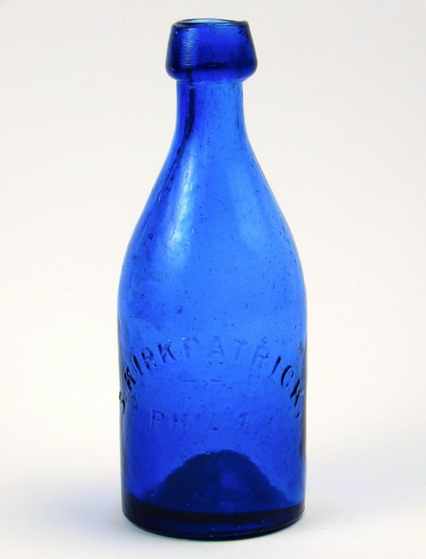 Rare 19th C. Samuel Kirkpatrick soda bottle (1 of 2)