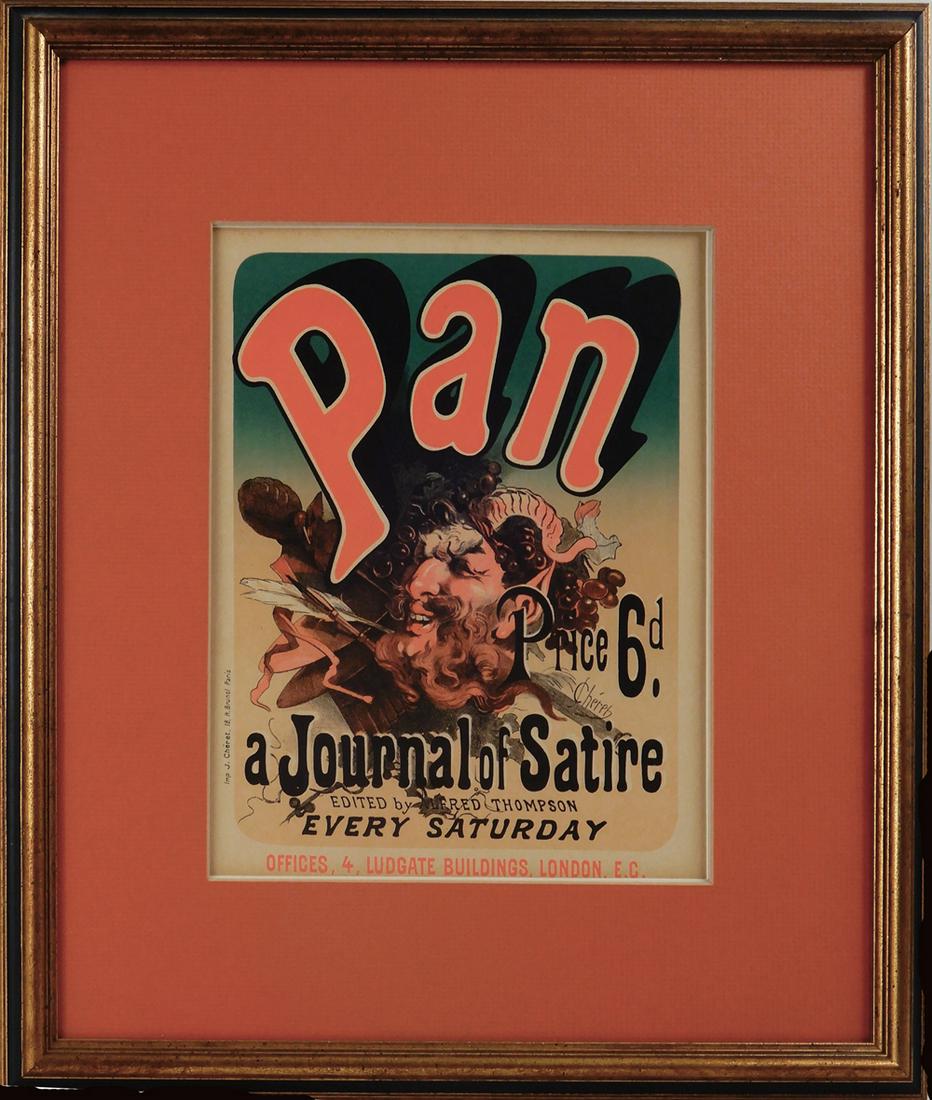 Jules Cheret Pan lithograph on paper (1 of 1)