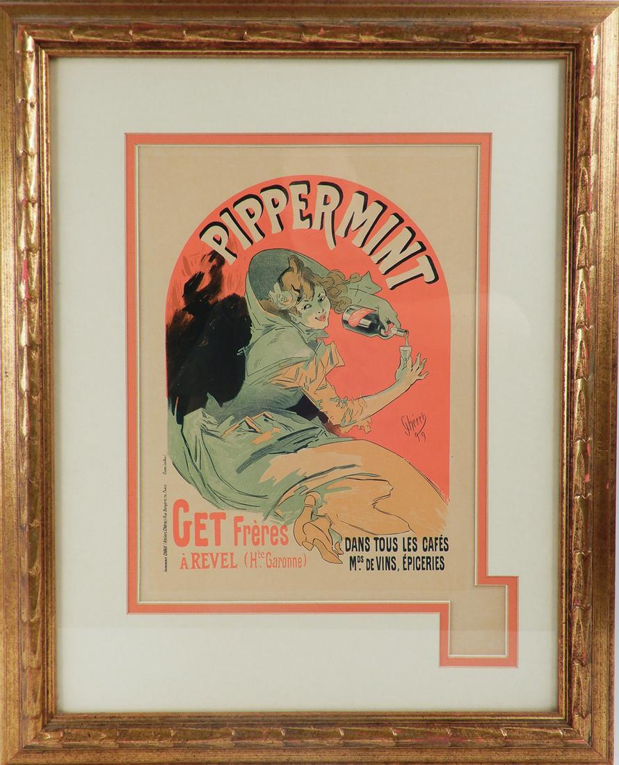 Jules Cheret lithograph on paper (1 of 1)