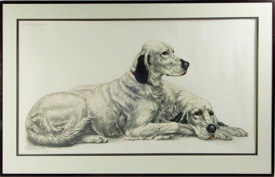 Leon Danchin engraving on paper (1 of 1)