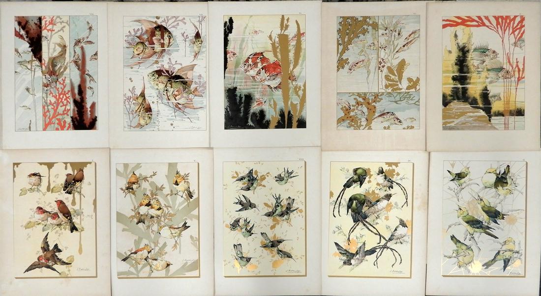 Jules Habert-Dys color book plates (1 of 1)