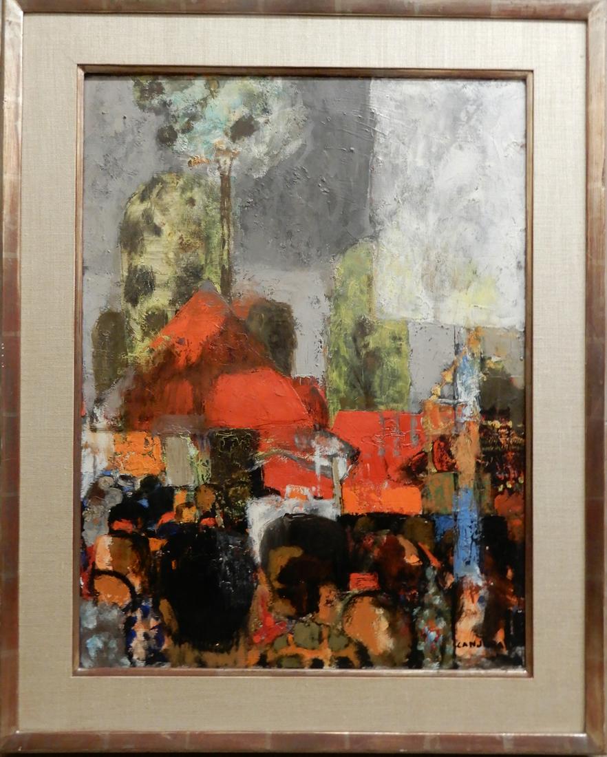 Noe Canjura oil on canvas (1 of 3)