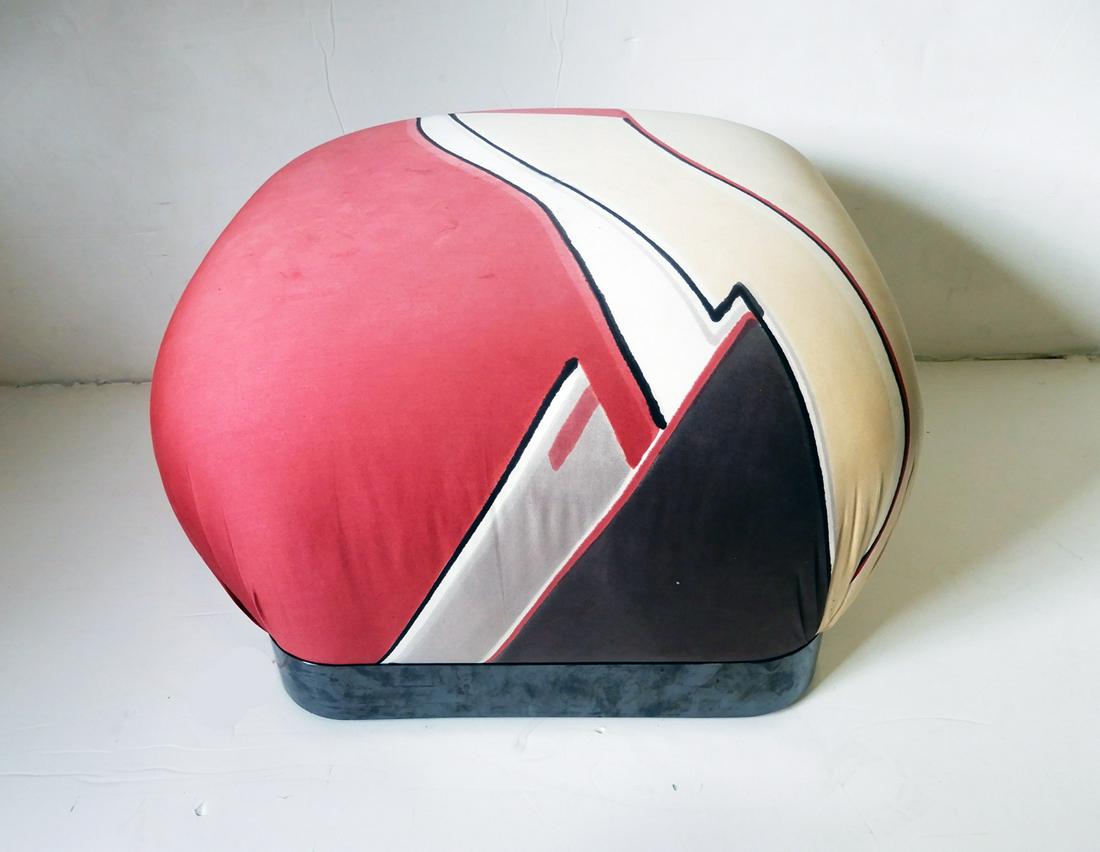 Karl Springer pouf ottoman (1 of 2)