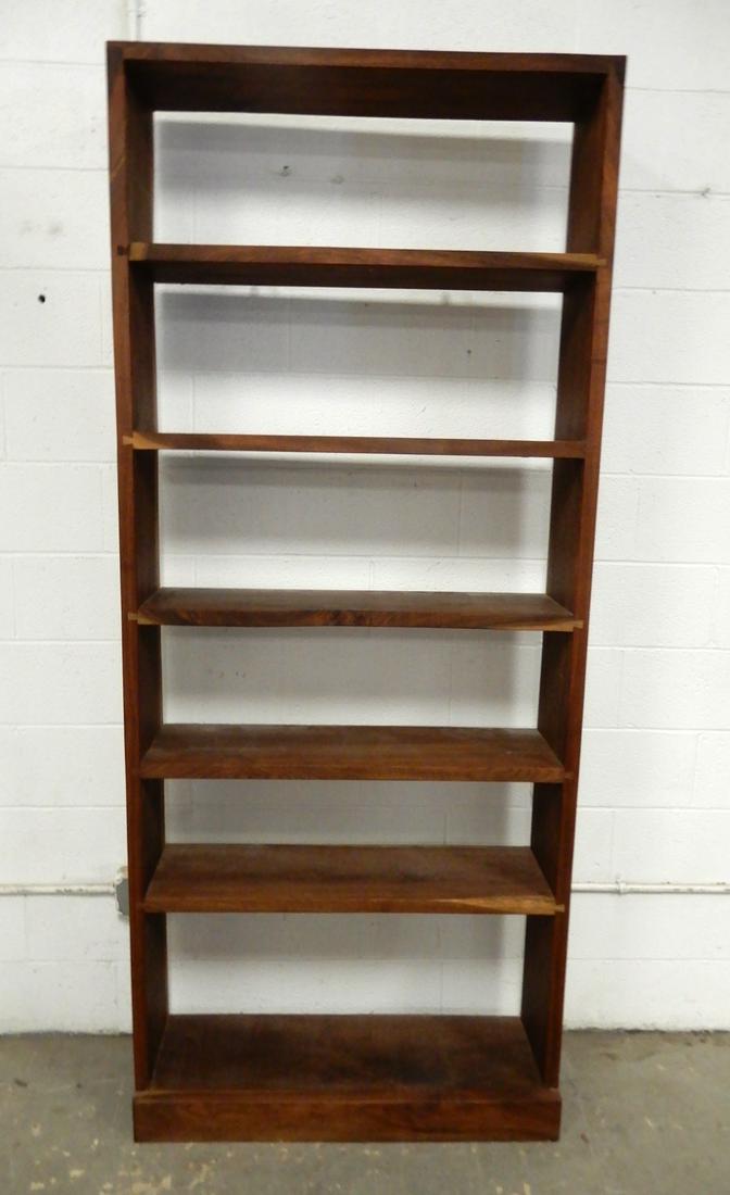 Black Walnut mid-century modern book shelf (1 of 2)