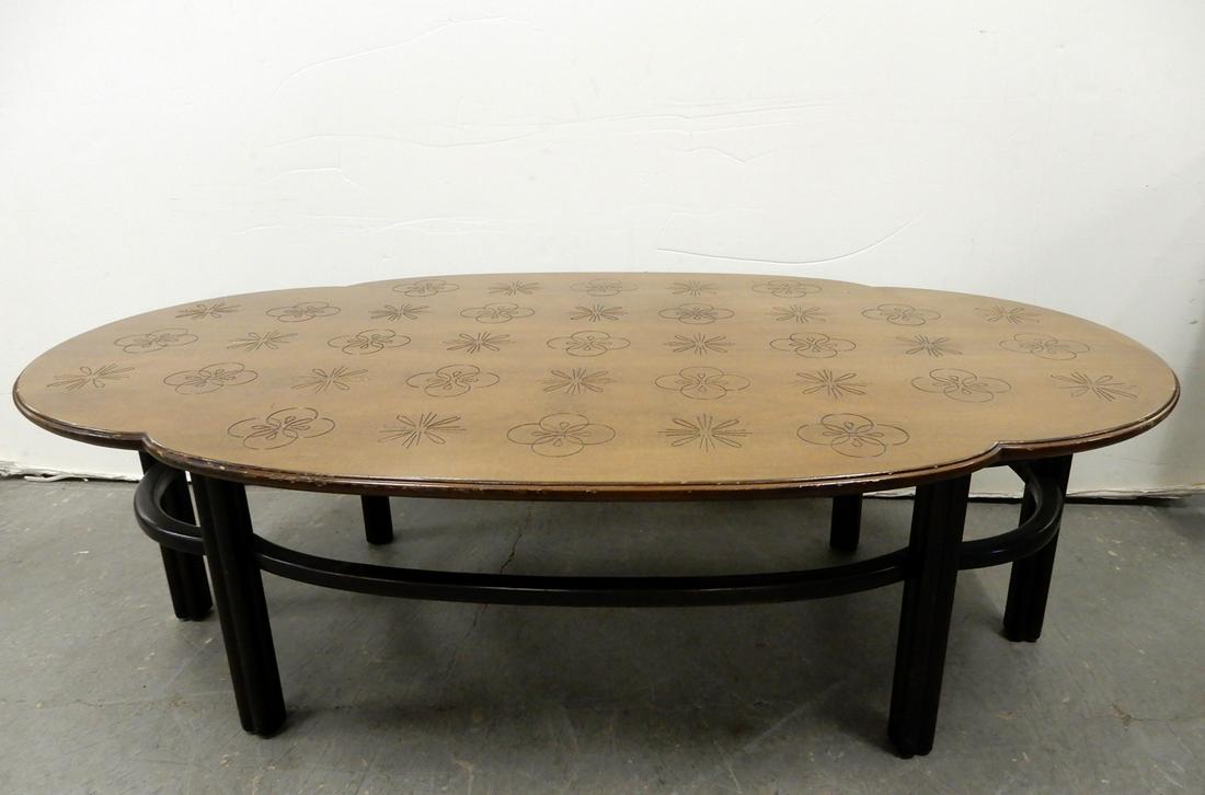 Henredon mahogany coffee table (1 of 4)