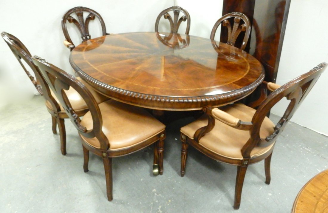 Henredon Ashton Court dining table and chairs (1 of 1)