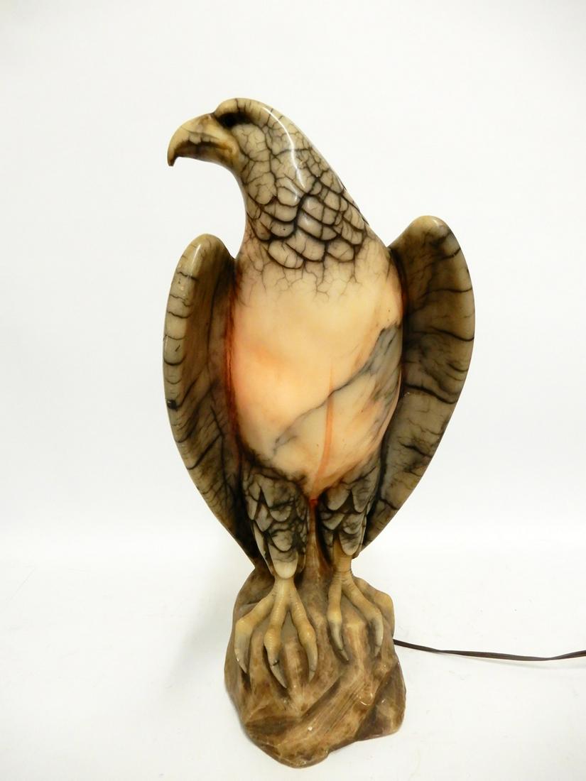 Marble eagle lamp (1 of 3)