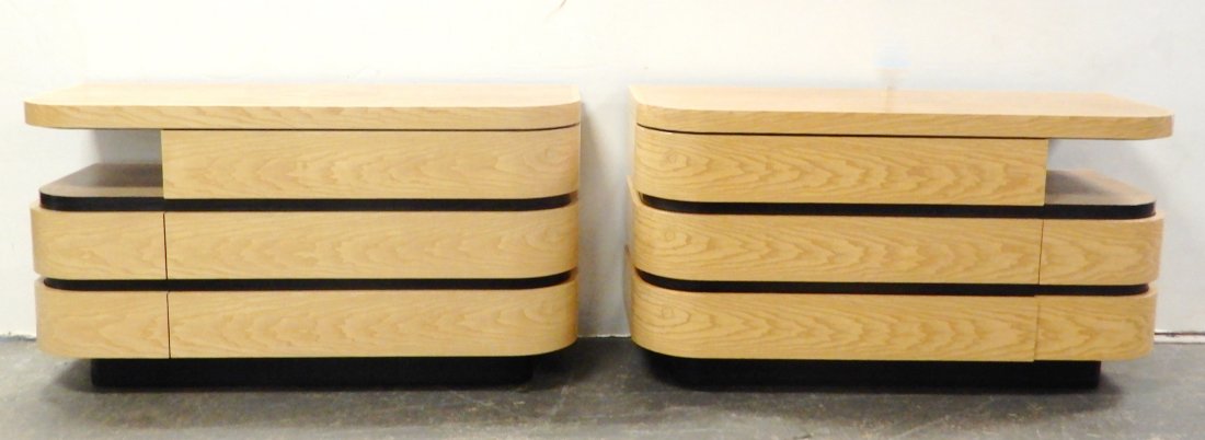 Pair of contemporary nightstands (1 of 1)