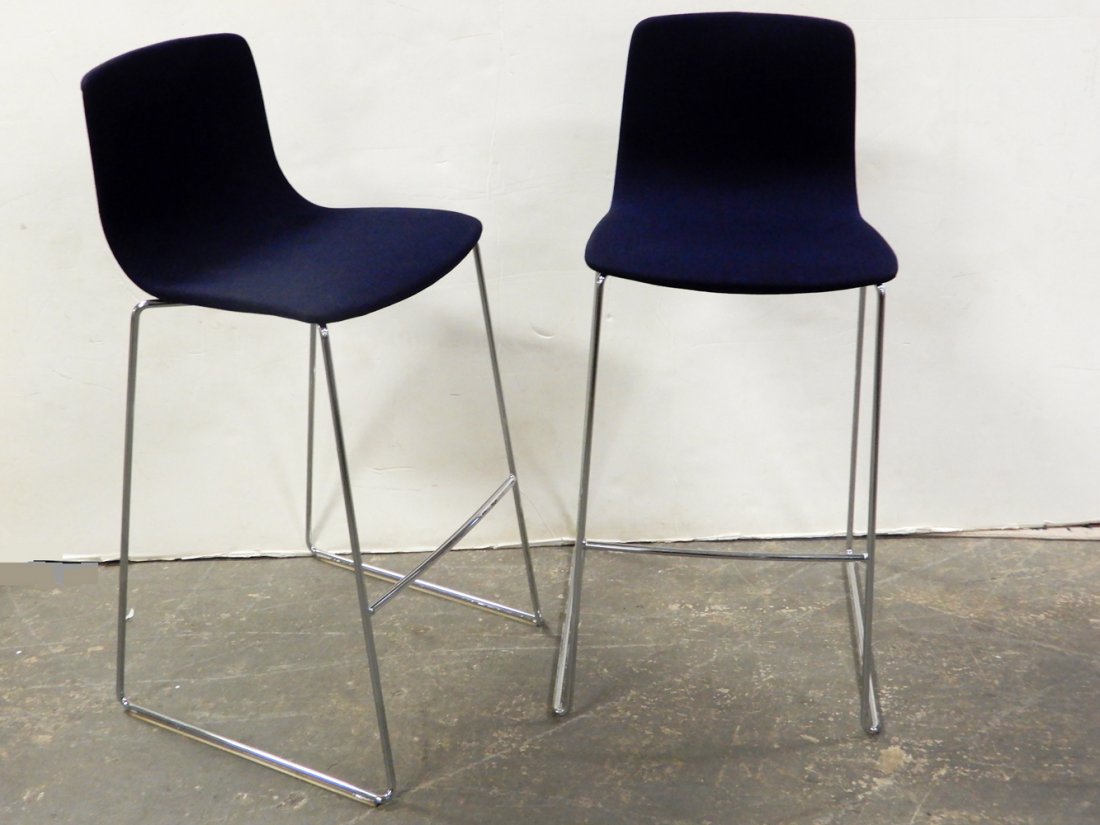 Set of six Arper Italian barstools (1 of 1)