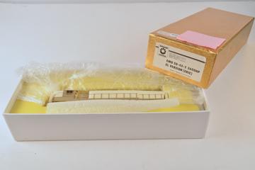 1990's Oriental Limited by Samhongsa (Korea) unpainted: 1990's Oriental Limited by Samhongsa (Korea) unpainted brass HO gauge EMD SD-45-2 3600HPEL Version (Erie) diesel engine in original box. Engine 9" long.